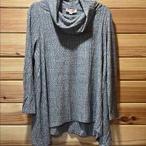 Philosophy Gray Cowl Neck Sweater